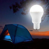 Solar-powered Led Portable Bulb - Perfect For Camping!