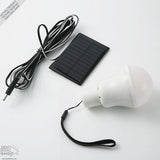 Solar-powered Led Portable Bulb - Perfect For Camping!